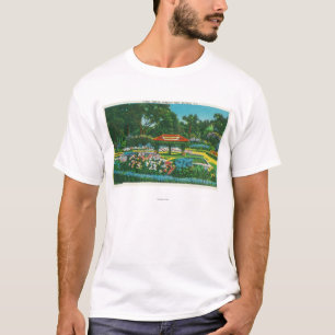 Humboldt Park Floral Emblem View T-Shirt