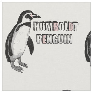 Humboldt penguin fabric