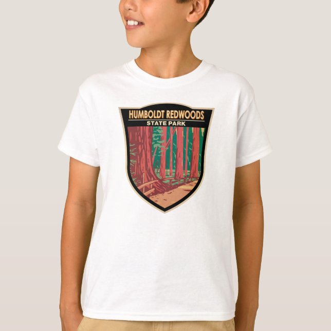 Humboldt Redwoods State Park Avenue of the Giants  T-Shirt (Front)