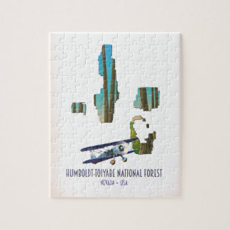 Humboldt-toiyabe national forest Nevada Map Jigsaw Puzzle