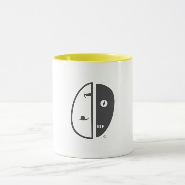 Humbot Do Not Fear Design Mug. Mug (Center)