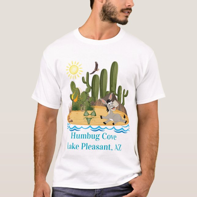 Humbug Cove, Lake Pleasant, Arizona T-Shirt (Front)