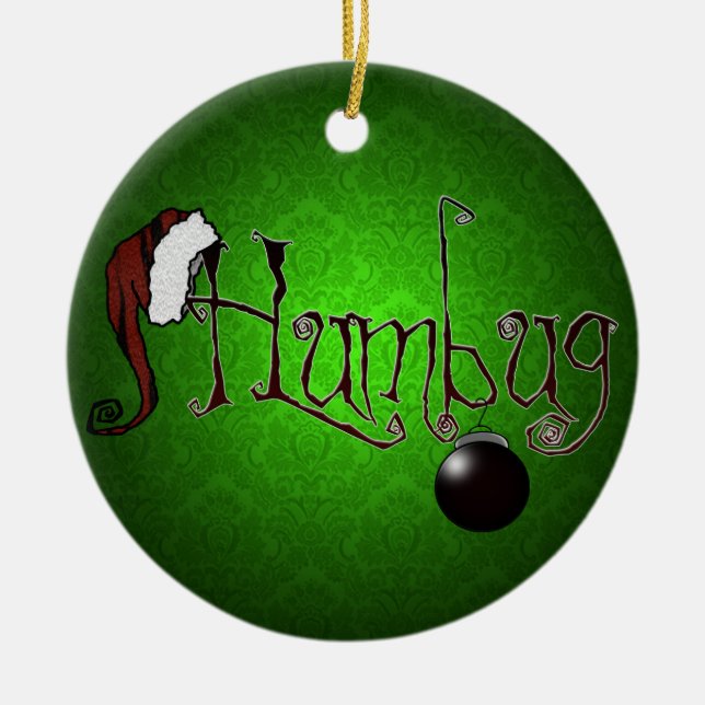 'Humbug' Ornament (Front)