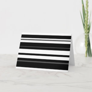Humbug Stripe greetings card