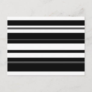 Humbug Stripe postcard long