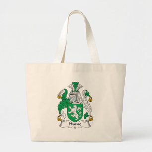 Hume Family Crest Large Tote Bag