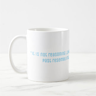 Hume Philosophy Quote Coffee Mug