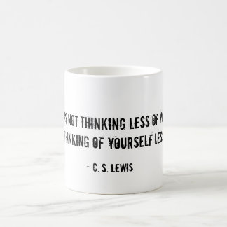 Humility Mug CS Lewis quote