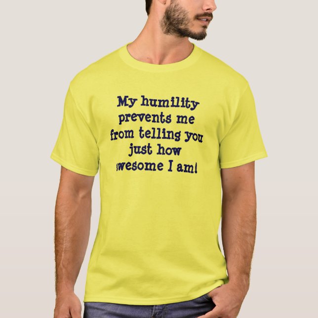 Humility T-Shirt (Front)