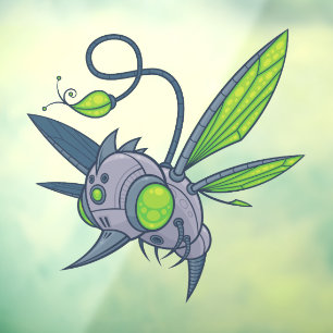 HUMM-BUZZ WINDOW CLING