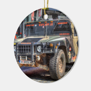 Hummer H1 Ceramic Tree Decoration