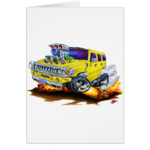 Hummer H2 Yellow Truck