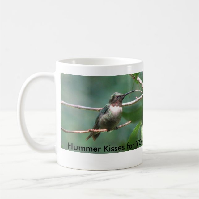 Hummer Kisses Mug (Left)