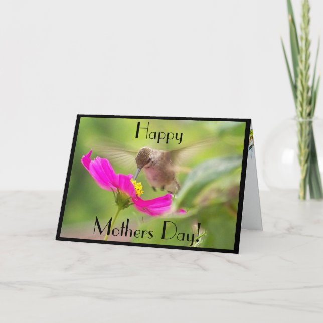 Hummer Moms' Day Card (Front)