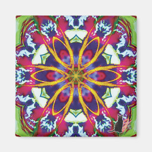Hummers Kaleidoscope Magnet