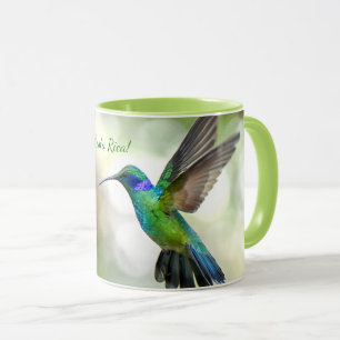 Humming Along In Costa Rica With A Hummingbird Mug