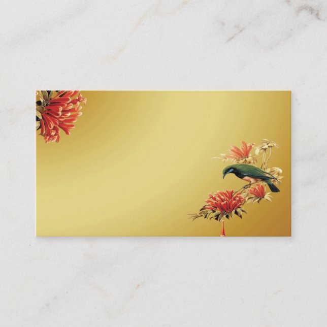 Humming Bird Business Card (Front)