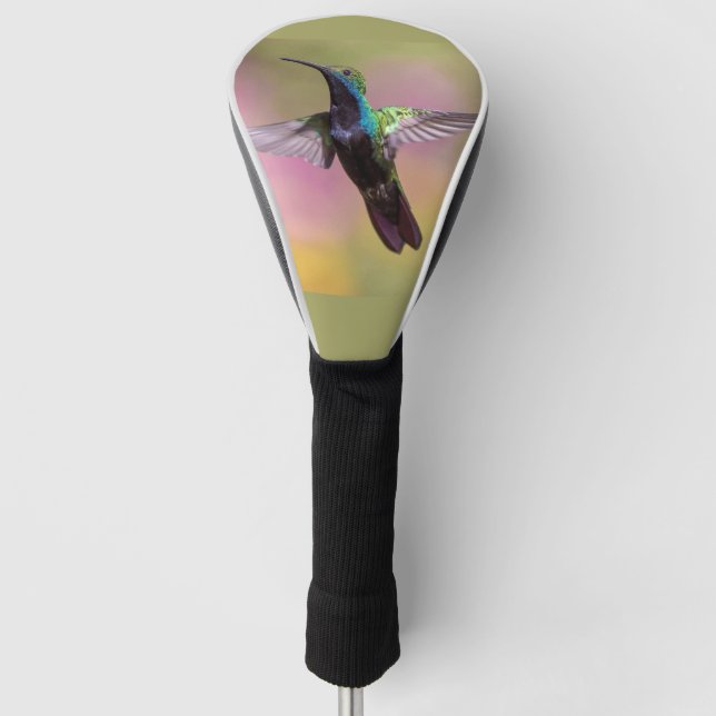 Humming Bird  Golf Head Cover (Front)