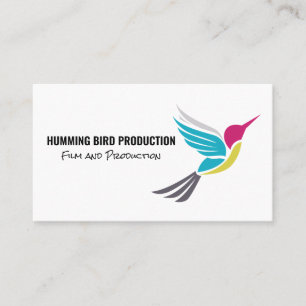 Humming Bird Logo Business Card