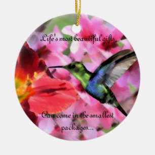 Humming bird ornament
