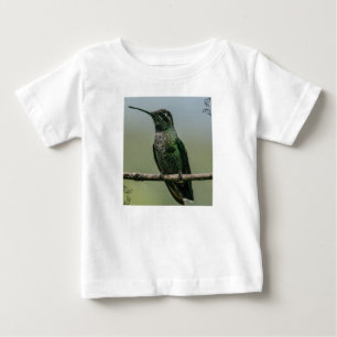 Humming Bird Sitting on the Branch Baby T-Shirt