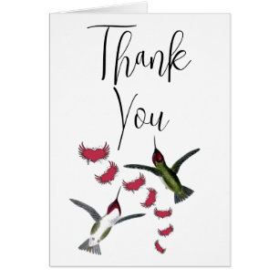 Humming Birds Grunge Hearts with Wings