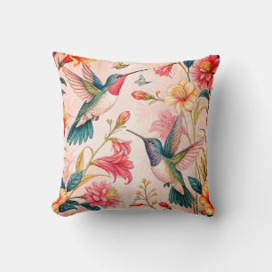 Humming Birds in Nature Cushion