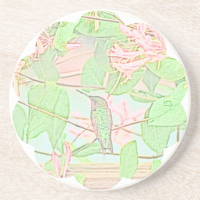 Humming on Honey Coaster (Front)