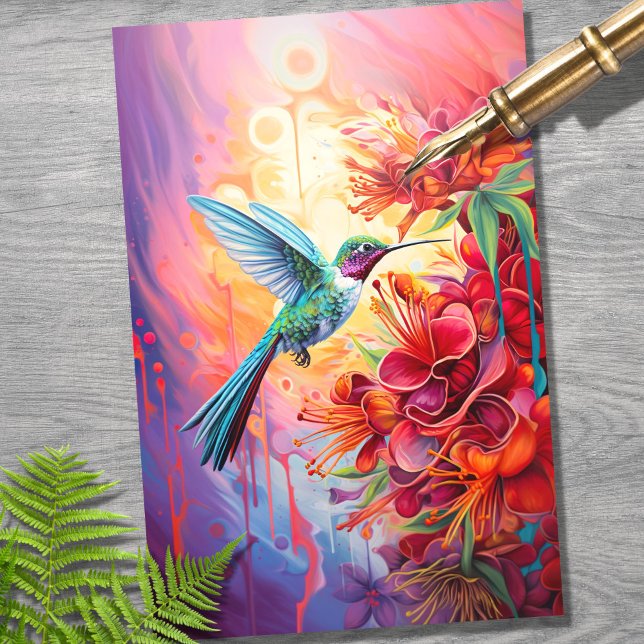 Hummingbird 1 Decoupage Paper (Creator Uploaded)