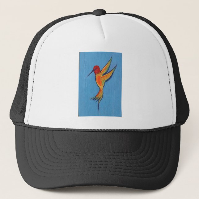 Hummingbird 2 trucker hat (Front)