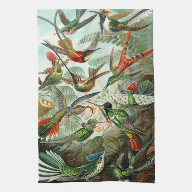 Hummingbird American MoJo Kitchen Towel (Vertical)