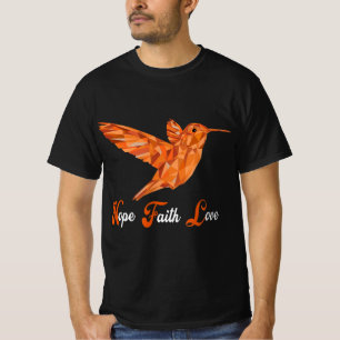 HummingBird Aml Leukaemia Awareness T-Shirt