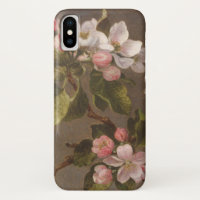 Hummingbird and Apple Blossoms