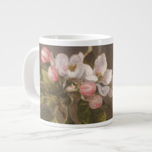 Hummingbird and Apple Blossoms Large Coffee Mug