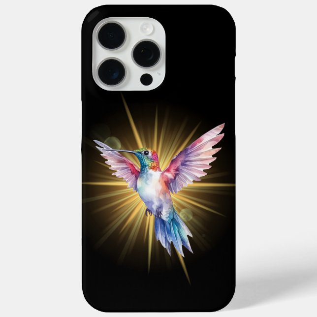 Hummingbird and Sun Case-Mate iPhone Case (Back)