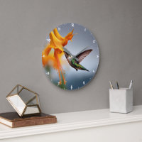Hummingbird And Trumpet Flower Naturalism