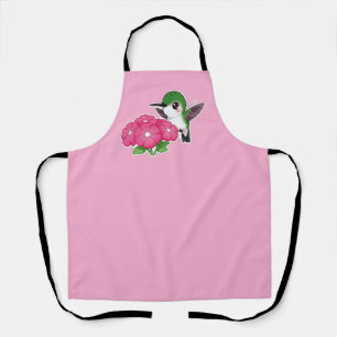 Hummingbird apron