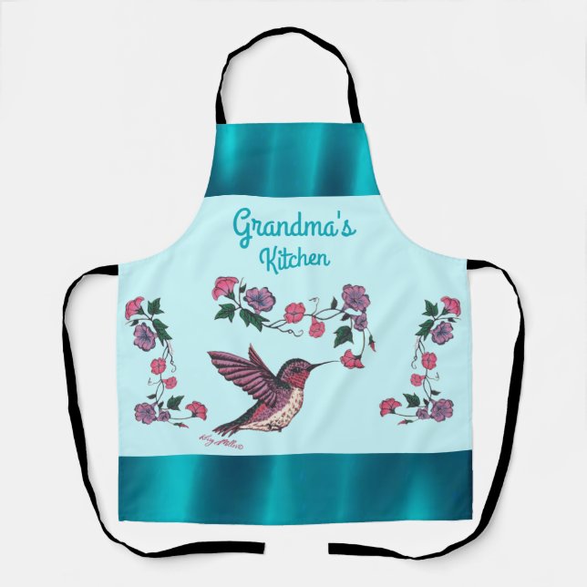 Hummingbird Apron (Front)