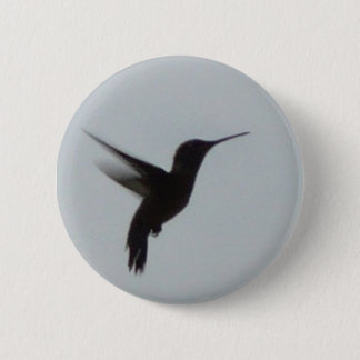 Hummingbird At Dusk 6 Cm Round Badge