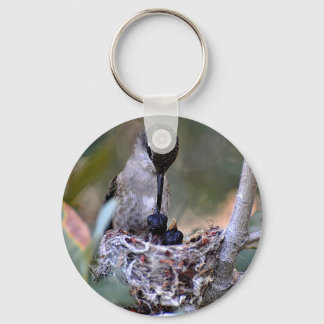Hummingbird Babies Key Ring