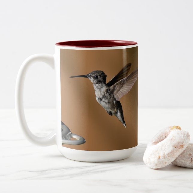 Hummingbird Baby 15oz Mug (With Donut)