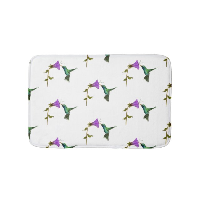 Hummingbird Bath Mat (Front)
