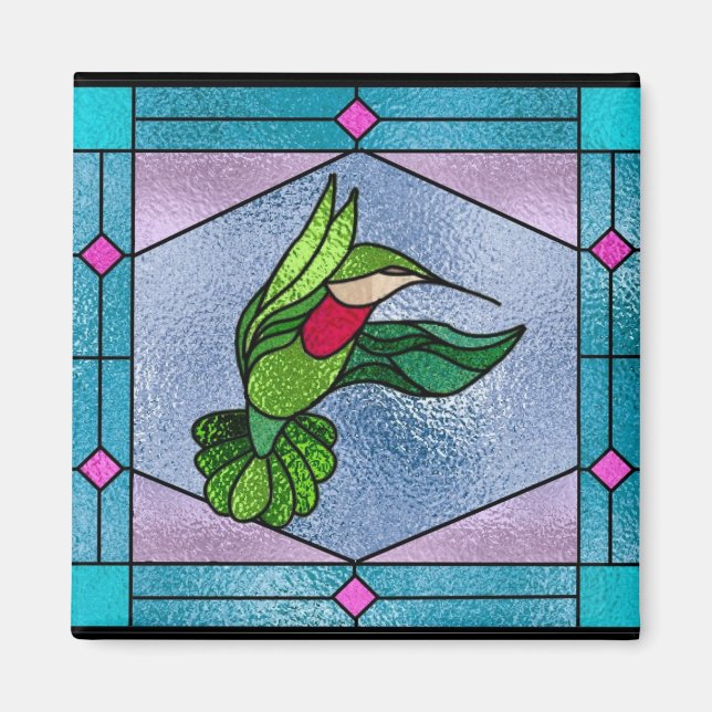 Hummingbird Beauty Magnet (Front)