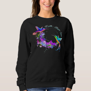 Hummingbird Bird Tree Beautiful Nature Spirit 1 Sweatshirt