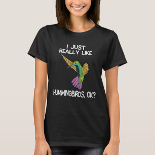 Hummingbird Bird Tree Beautiful Nature Spirit T-Shirt