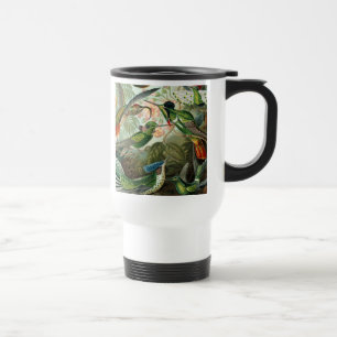 hummingbird bird wildlife classic painting travel mug