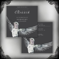 Hummingbird Black and White ANY Birthday Brunch