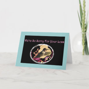 Hummingbird Blank Sympathy Card