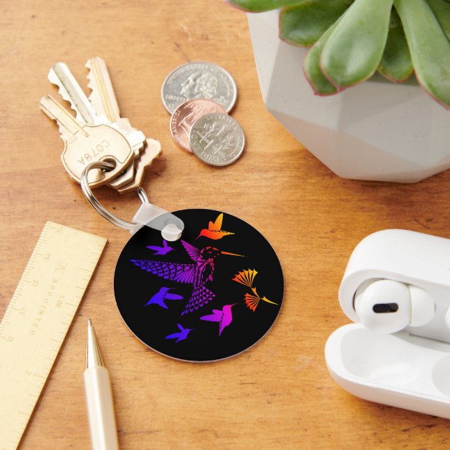 Hummingbird Blessing Key Ring (Desk)