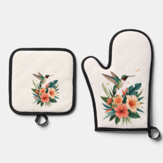 Hummingbird Bloom Kitchen Set
